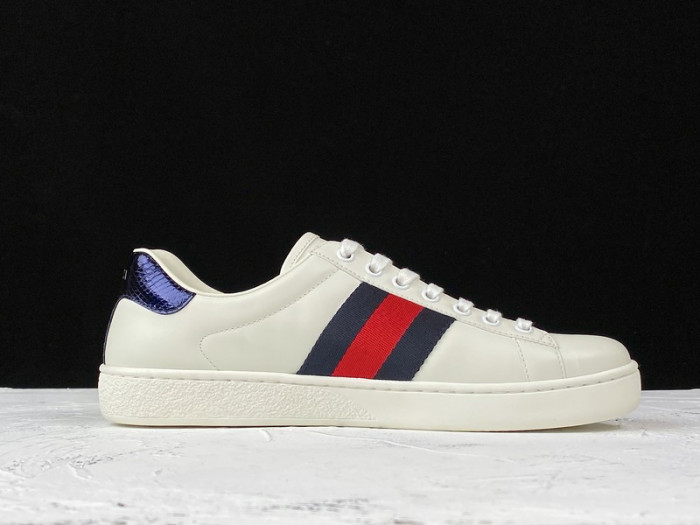 GUCC Ace Leather Sneaker 386750 02JR0 9072
